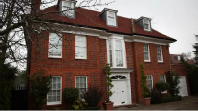 منزل سيف الإسلام القذافي شمال لندن