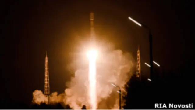 Запуск спутника "Глонасс-К)