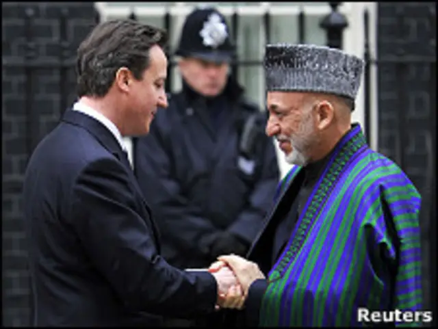 ښاغلی کرزی او کامیرون