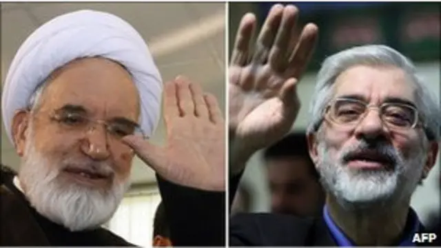 mousavi, karroubi