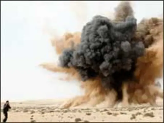 بریقہ شہر پر پہلے فضائی بمباری بھی کی گئی