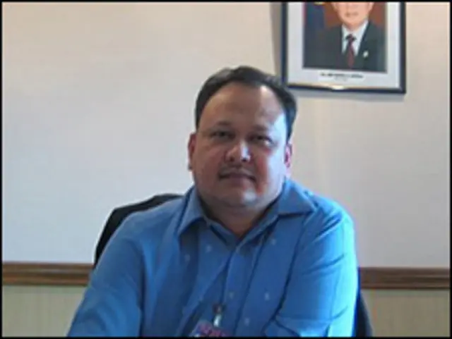 Migdonio Congzon, jefe de la unidad de delitos informáticos de la NBI.