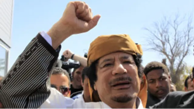 Muammar Gaddafi