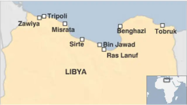 Peta Libia