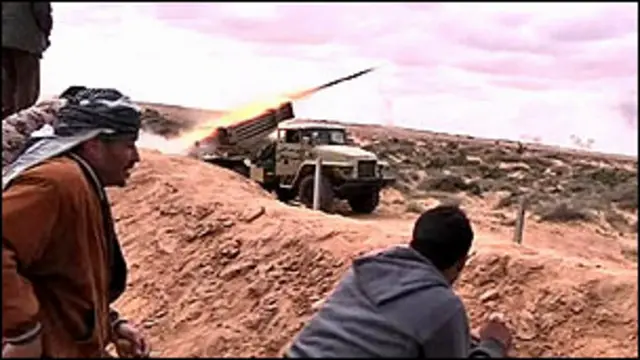 Ливийские повстанцы