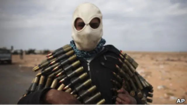 Ливийский повстанец