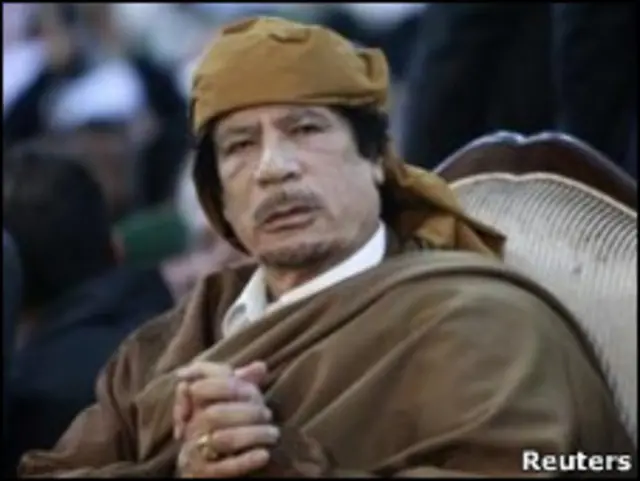 معمر قذافی از مردم لیبی خواست که برای "انقلاب" خود را مسلح کنند 