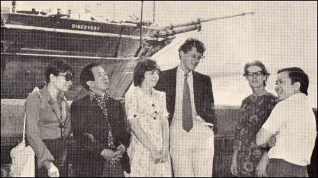 Nhân viên Ban Việt ngữ, năm 1974