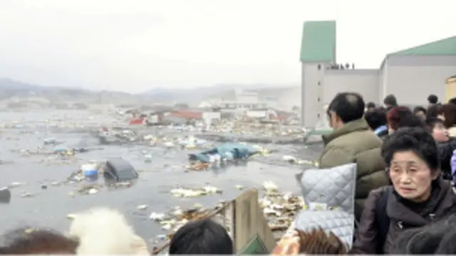 تسونامي اليابان