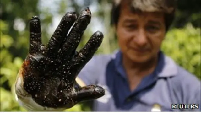 Akibat pencemaran minyak di Amazon