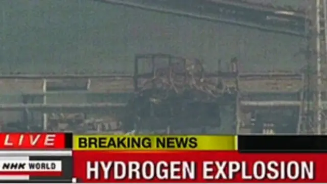 Berita tentang ledakan di reaktor no.3