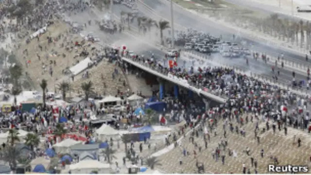 Акции протеста в Манаме