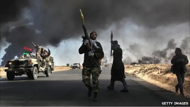 Ливийские повстанцы