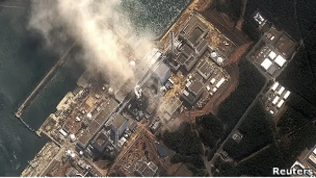 Reaktor 4 di PLTN Fukushima terbakar, Selasa (15/3)