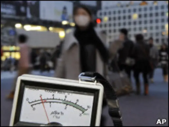 Đo phóng xạ tại Tokyo, nơi cách Fukushima 250 km