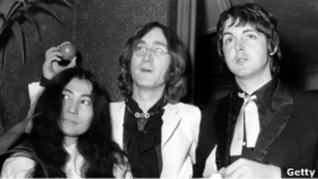 Битлс на премьере фильма в июле 1968 г.