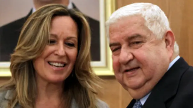 وزيرا خارجية سورية واسبانيا