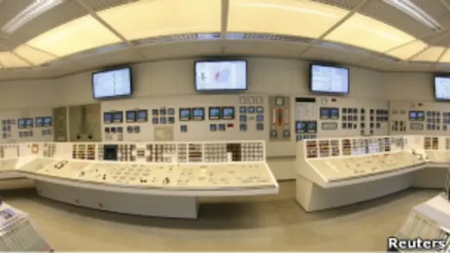 Зал управления АЭС