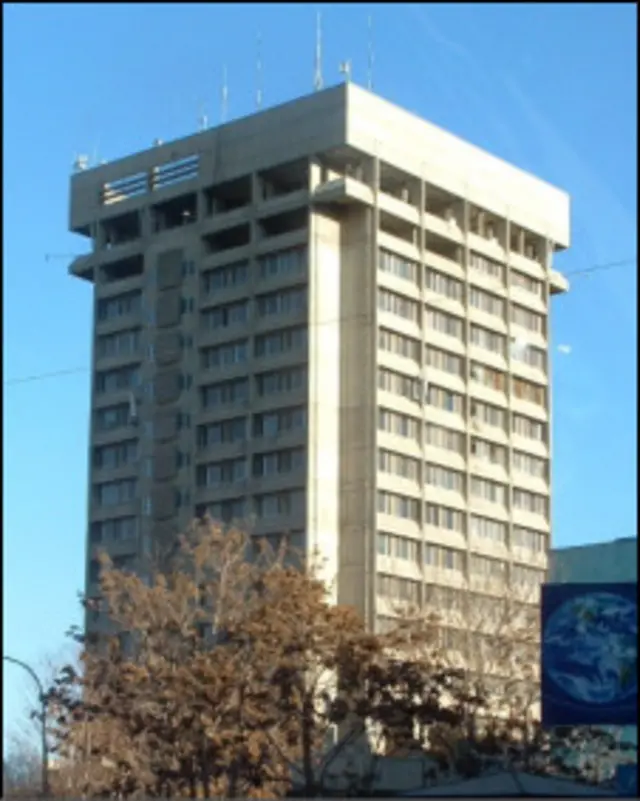 د افغانستان د مخابراتو وزارت ودانۍ