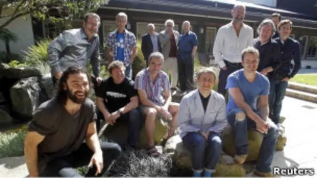 Съемочная группа в Веллингтоне