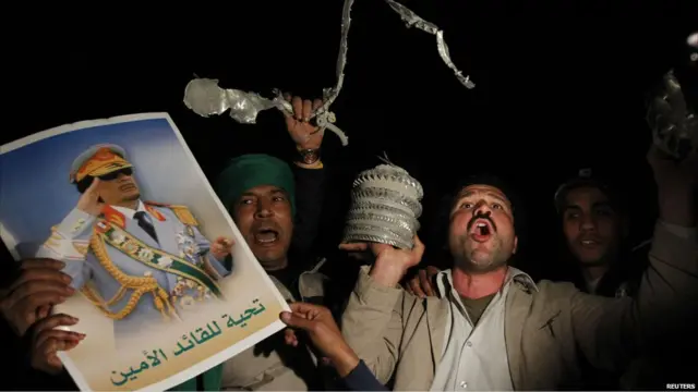 Pendukung Muammar Gaddafi 