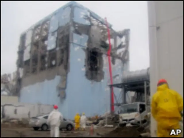 Kỹ sư tại lò phản ứng ở Fukushima