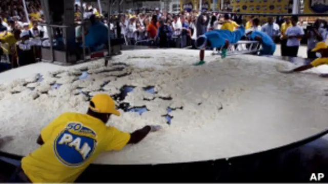 La arepa gigante
