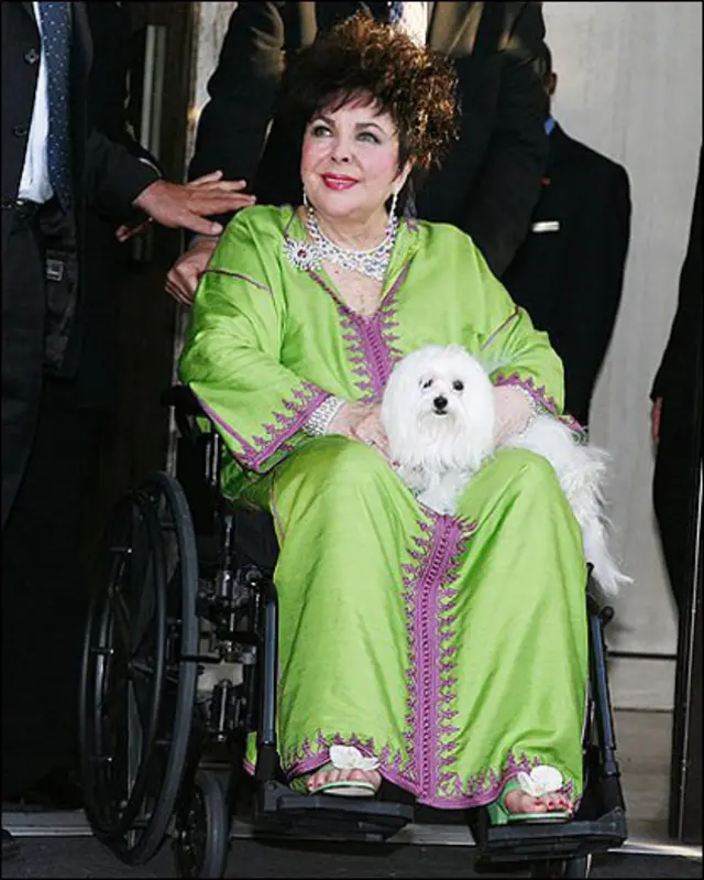 Ngoài việc chiến đấu với nghiện ngập ma túy và rượu, Taylor còn bị bệnh trong nhiều năm. Bà đã hai lần phải thay hông, bị u não, viêm phổi, bị bệnh tim và vẹo xương sống.