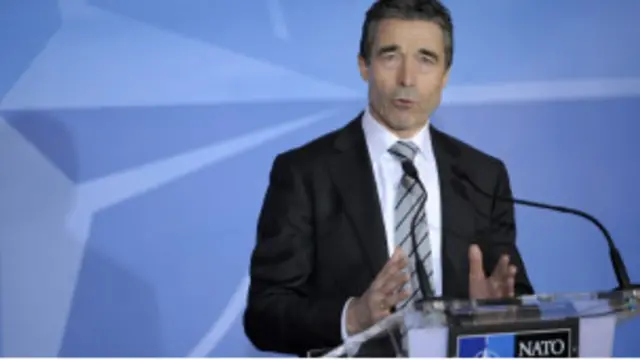 Sekjen NATO Anders Fogh Rasmussen