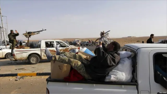 Pasukan perlawanan anti Muammar Gaddafi