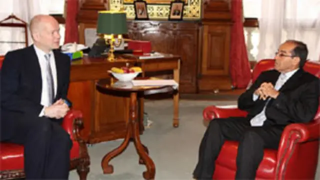 William Hague terima utusan oposisi Libia