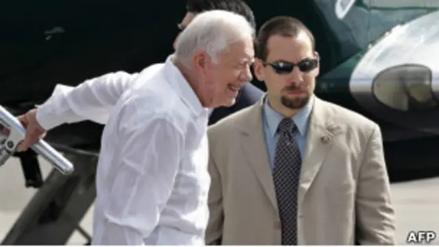 Экс-президент Картер в Гаване