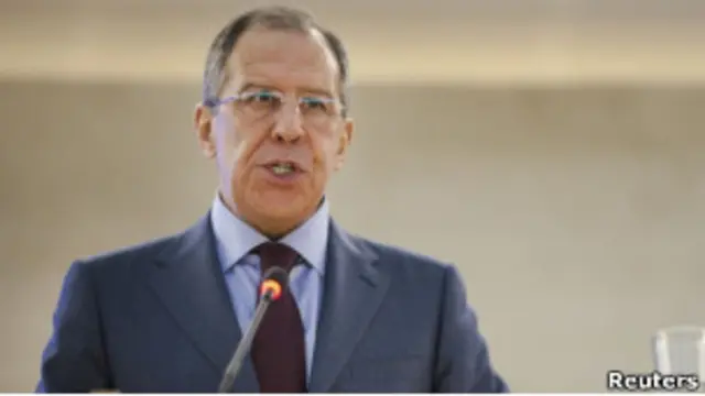 Министр иностранных дел России Сергей Лавров