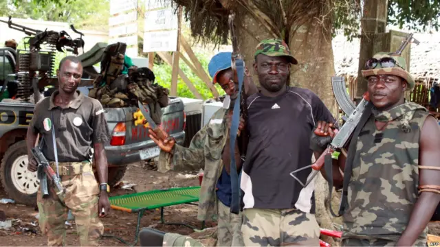 Pendukung Ouattara di Biolequin 