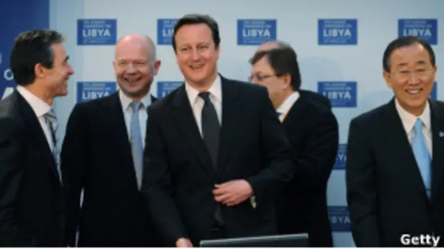 Министры на лондонской конференции