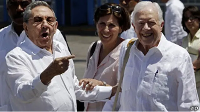 Картер на Кубе