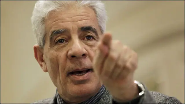 عکس آرشیوی - موسی کوسا در کنفرانس خبری در طرابلس