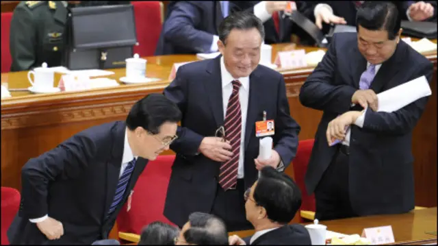 Lãnh đạo Trung Quốc: Hồ Cẩm Đào, Tăng Khánh Hồng và Giả Khánh Lâm