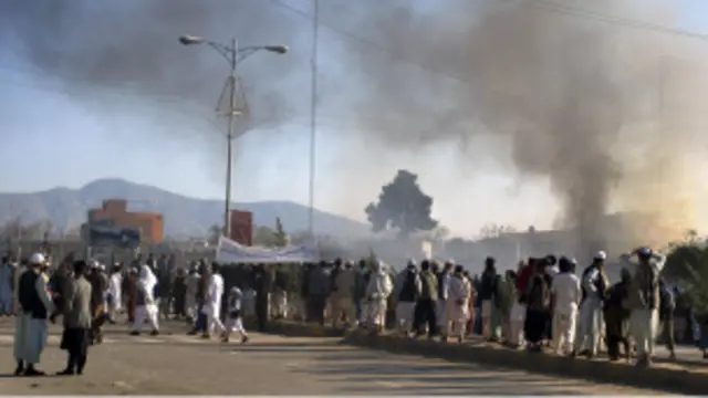 ځايي خلک وايي برید کوونکي په تېښته بریالي شوي دي