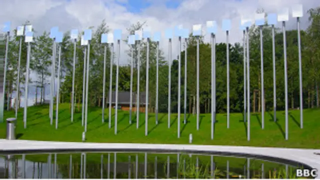 Мемориал жертв взрыва в Ома