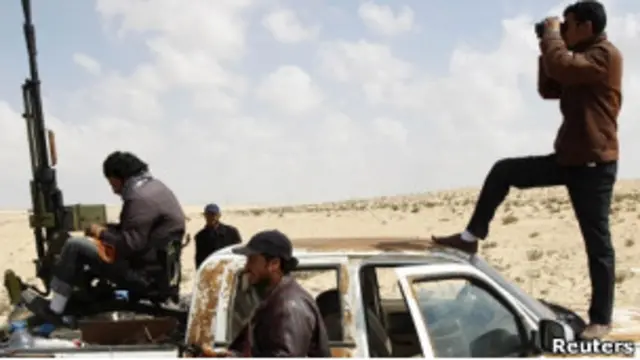 Pemberontak Libia dilaporkan sudah menduduki universitas Brega di pinggir kota