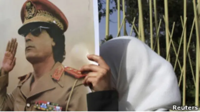 العقيد الليبي معمَّر القذافي