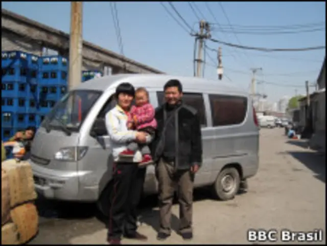 O casal Guo Guiyun e Li Zhan