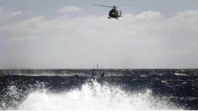 Pesawat penjaga pantai Italia 