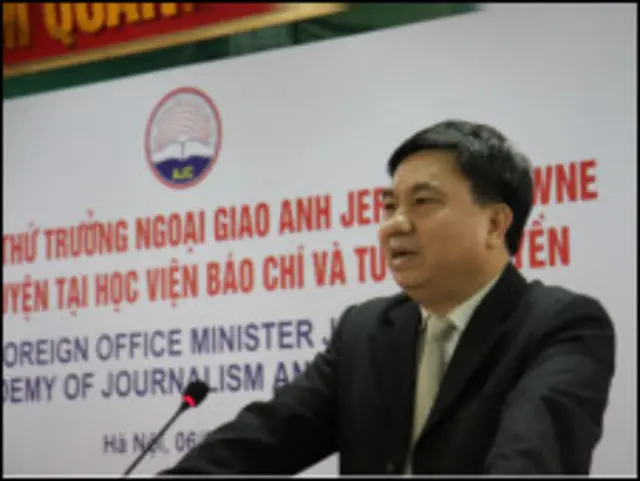 Thứ trưởng Bộ Thông tin và Truyền thông, ông Đỗ Quý Doãn, 