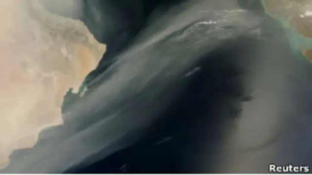 Снимок Аравийского полуострова из космоса