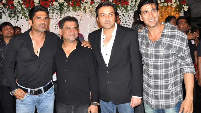 सुनील शेट्टी, अनीस बज़्मी, बॉबी देओल, अक्षय कुमार