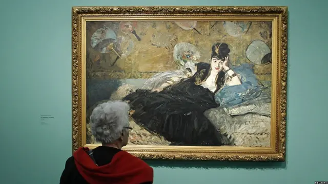 "La Dame aux eventails, 1873"