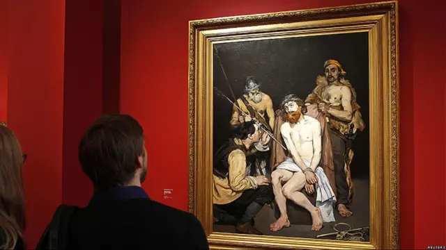 "Jesus insulte par les soldats, 1865" (Jesús insultado por los soldados)