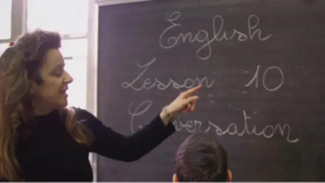 Clase de inglés